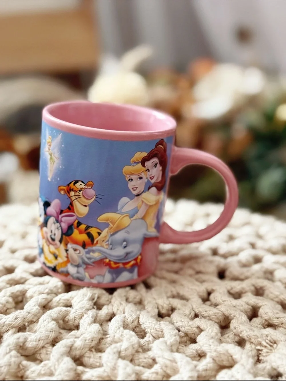 Disney Pink Disney Princesses Ceramic Coffee Mug